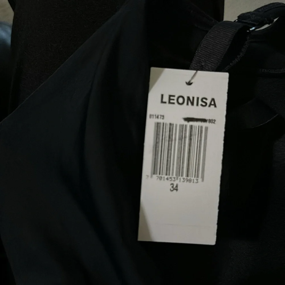 Leonisa Back Smoothing Full Coverage Black Bra Size 34B - Picture 12 of 12